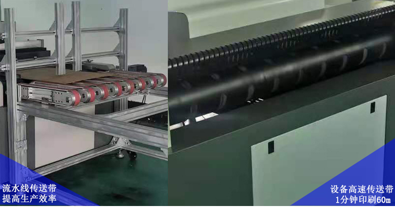 流水線傳送帶，提高生產(chǎn)效率，設(shè)備高速傳送帶，1分鐘可以精確打印60米